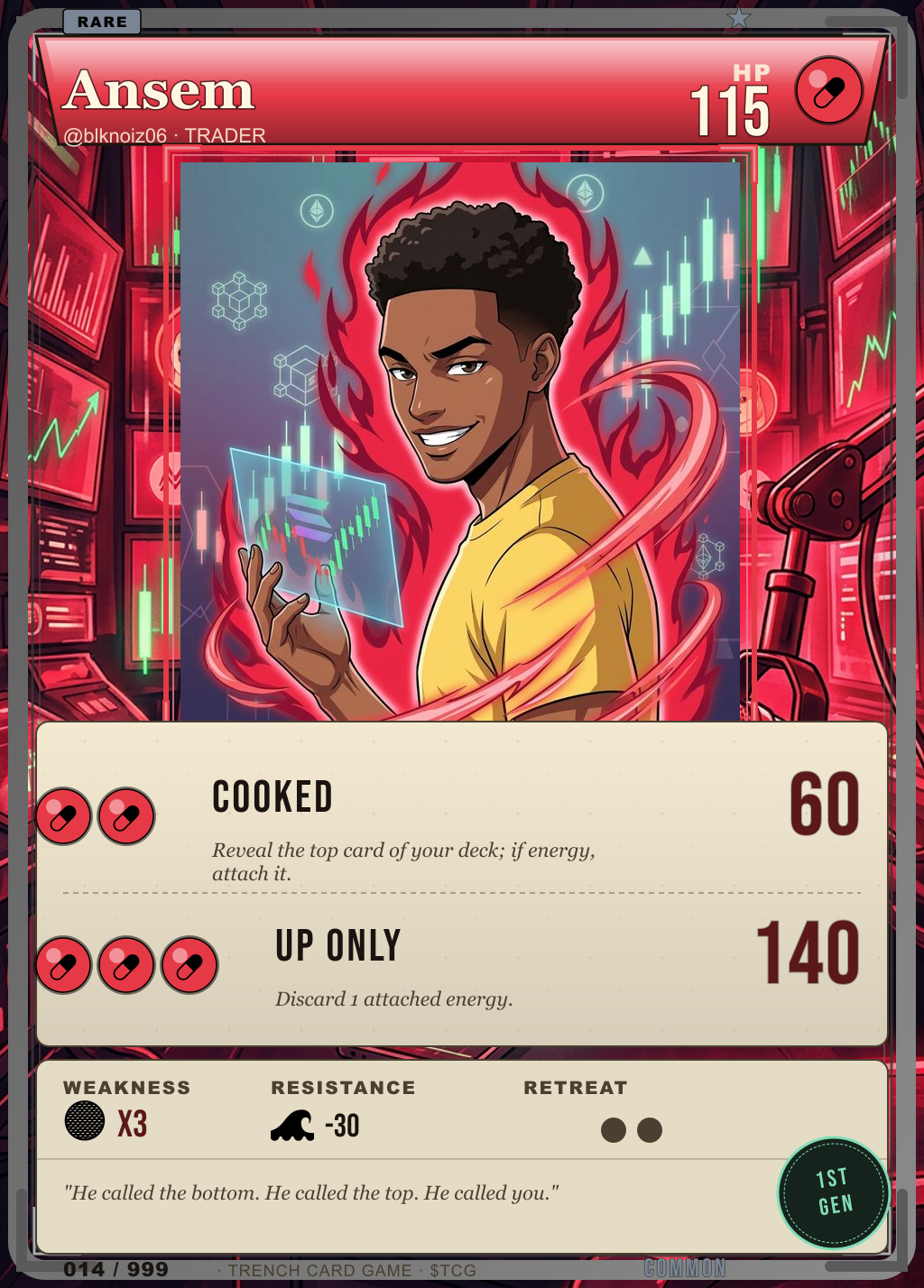 Trench Card 014 · Ansem