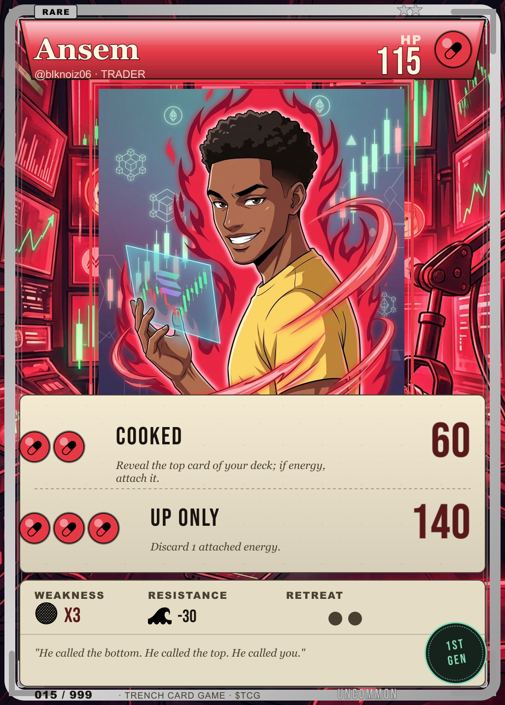Trench Card 015 · Ansem