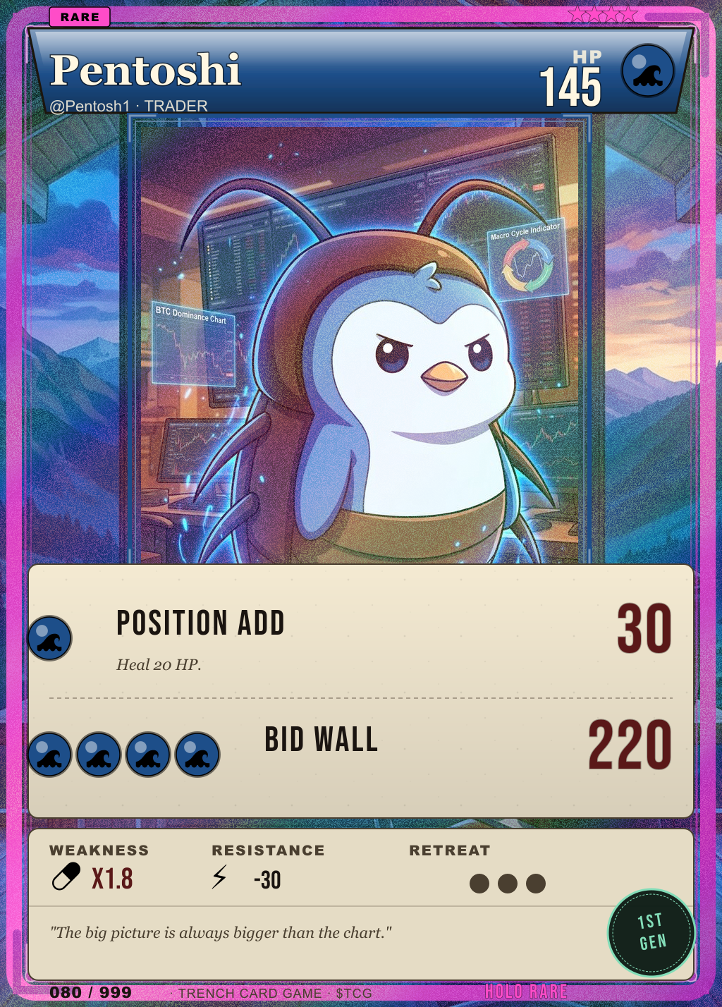 Trench Card 080 · Pentoshi