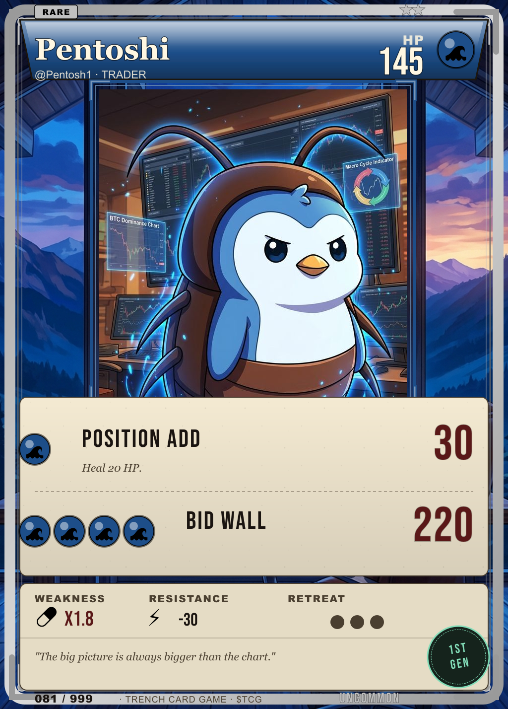 Trench Card 081 · Pentoshi