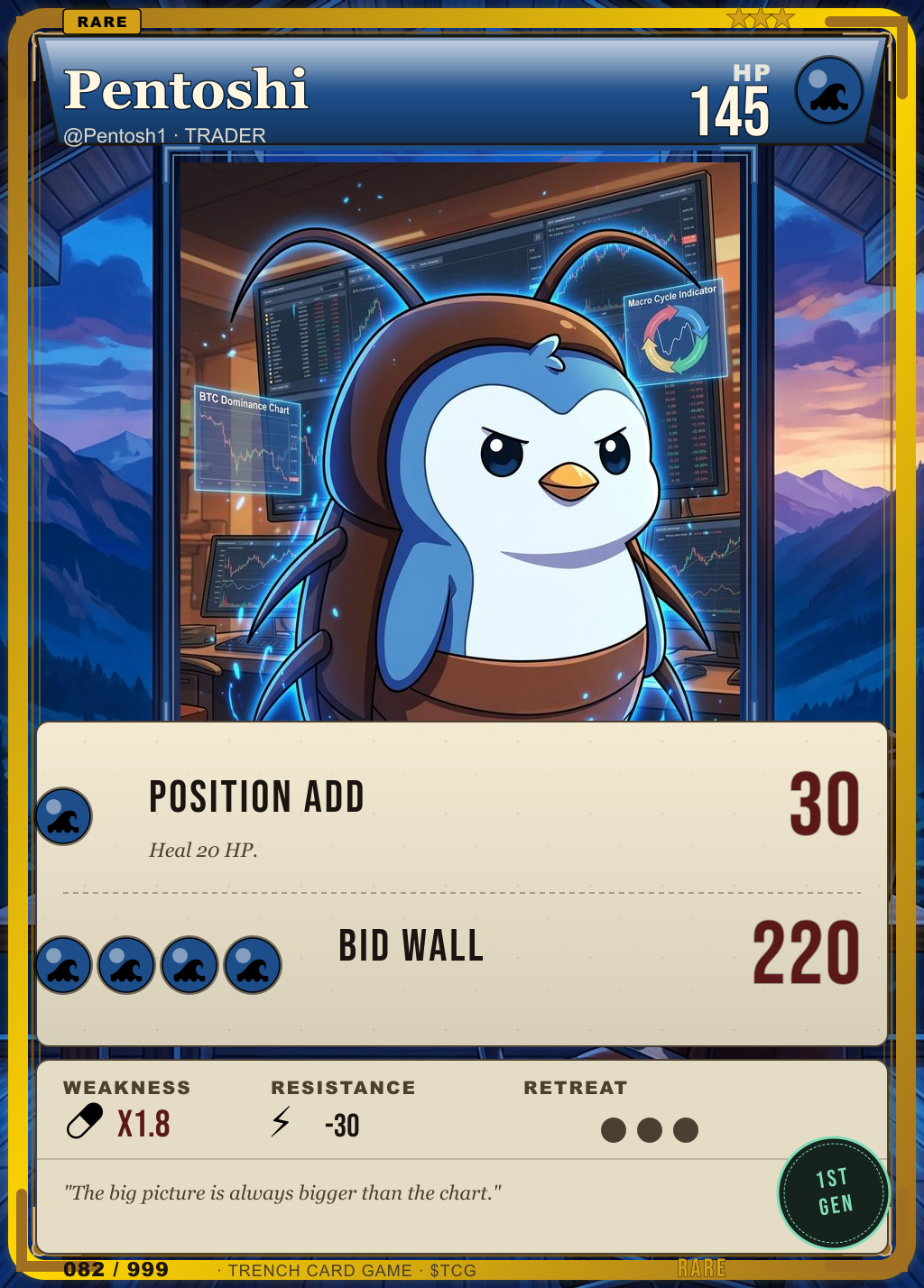 Trench Card 082 · Pentoshi