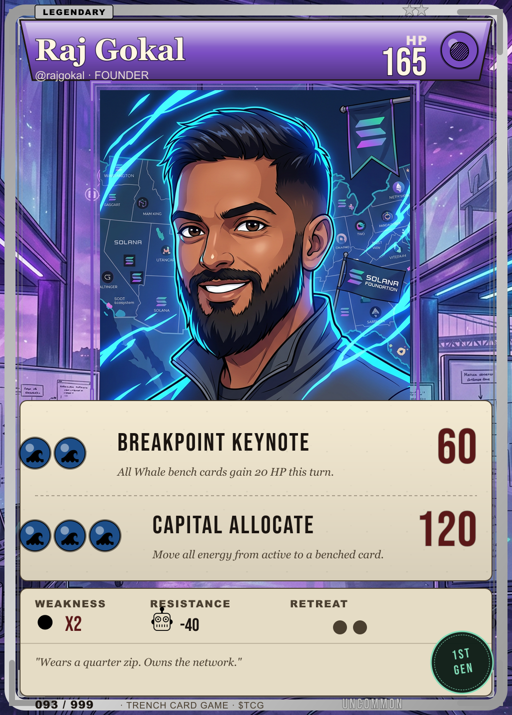 Trench Card 093 · Raj Gokal