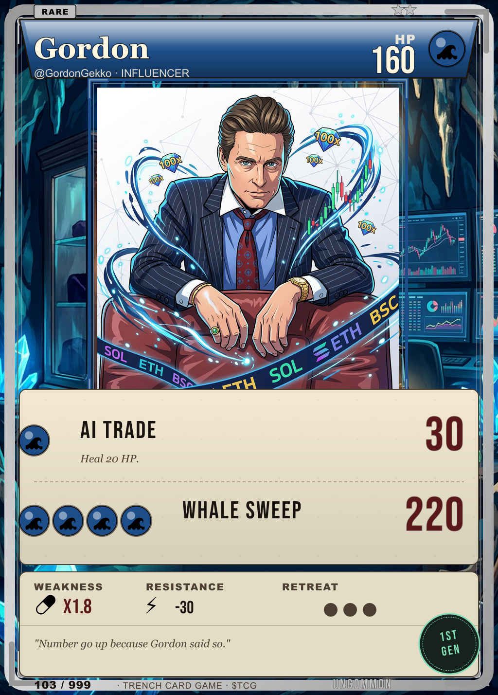 Trench Card 103 · Gordon