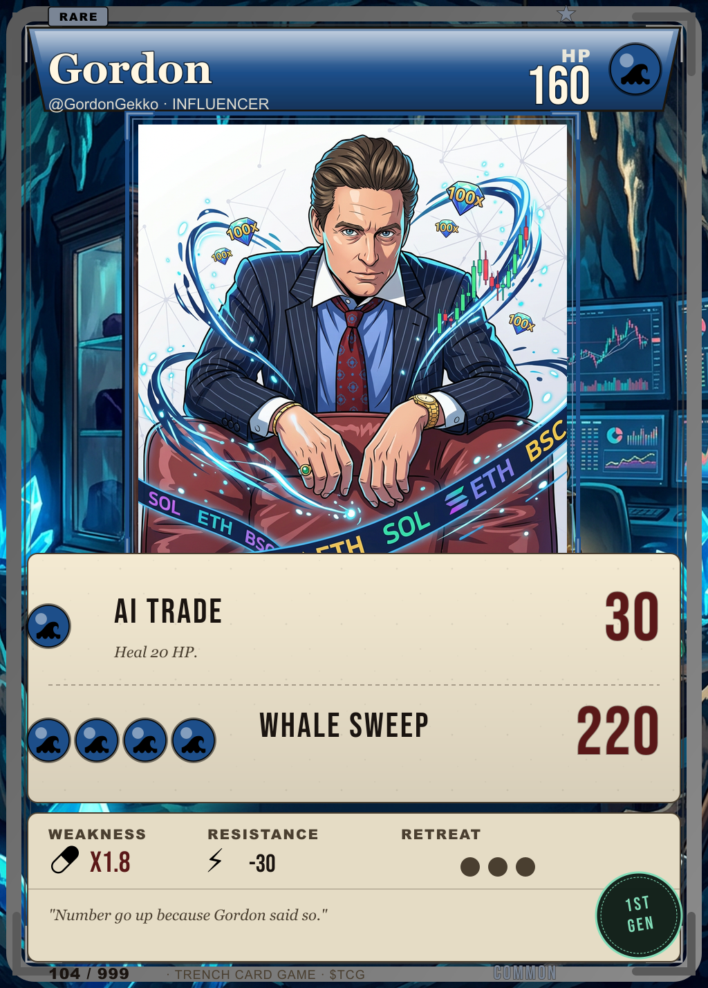 Trench Card 104 · Gordon