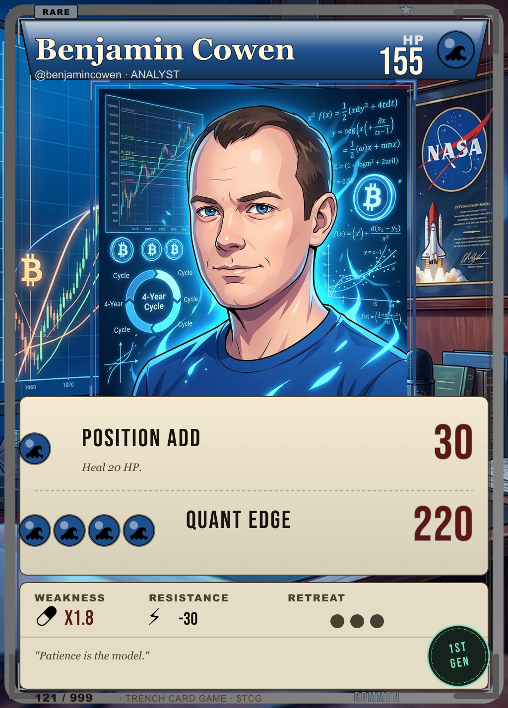 Trench Card 121 · Benjamin Cowen