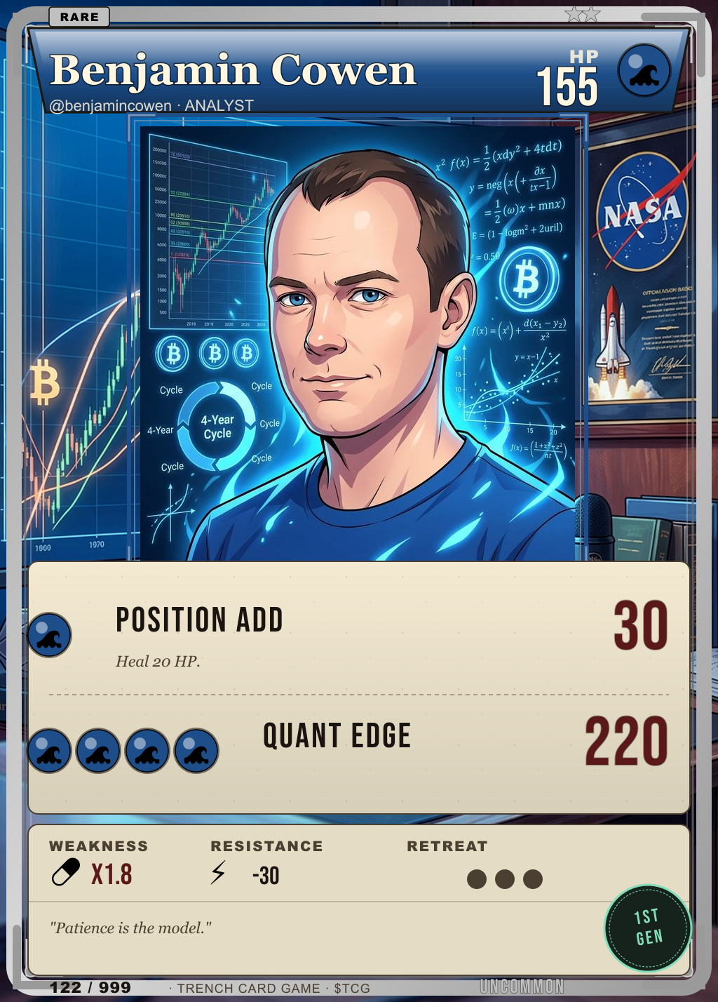 Trench Card 122 · Benjamin Cowen