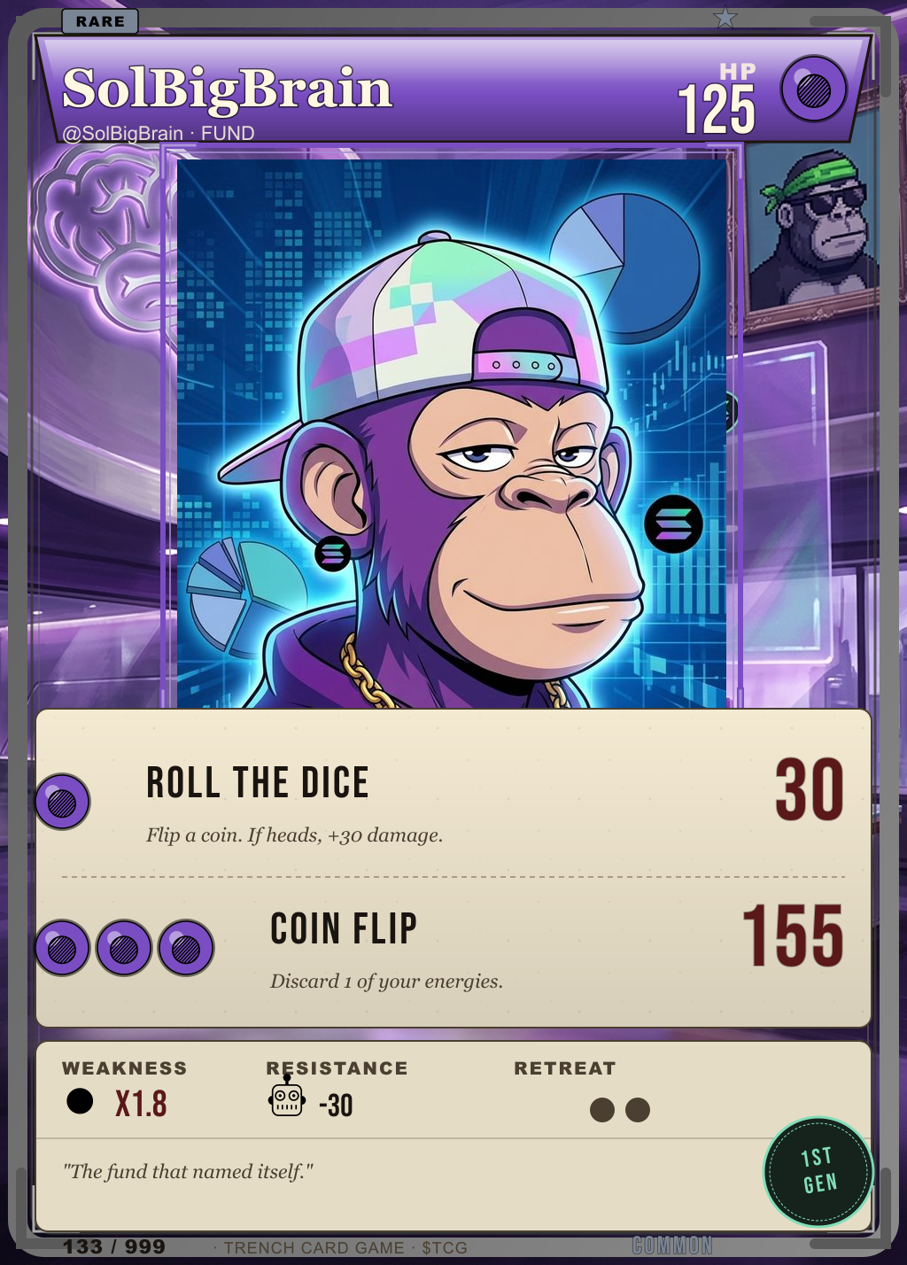 Trench Card 133 · SolBigBrain