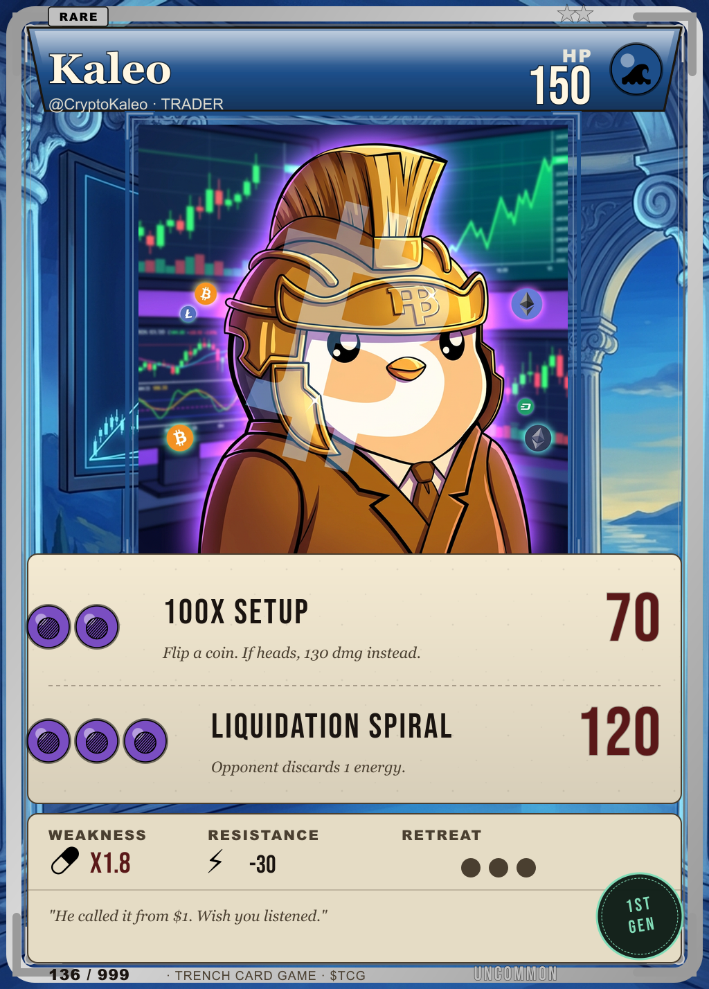 Trench Card 136 · Kaleo