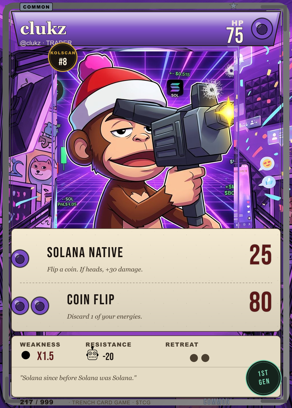 Trench Card 217 · clukz