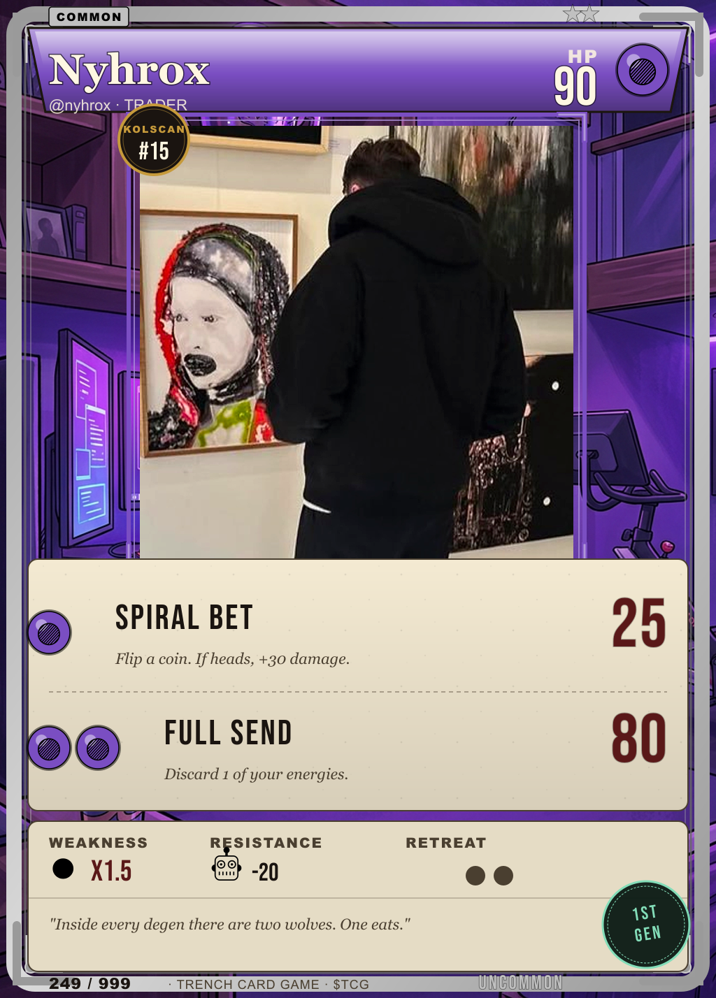 Trench Card 249 · Nyhrox