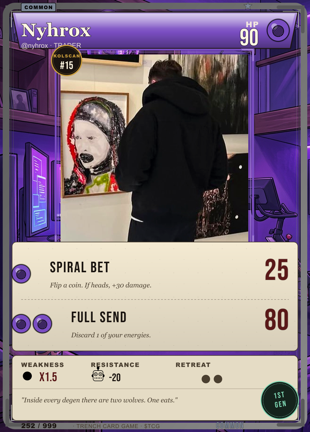 Trench Card 252 · Nyhrox