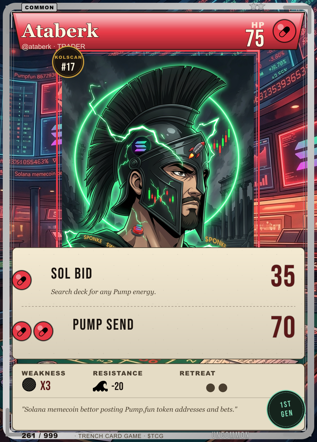 Trench Card 261 · Ataberk