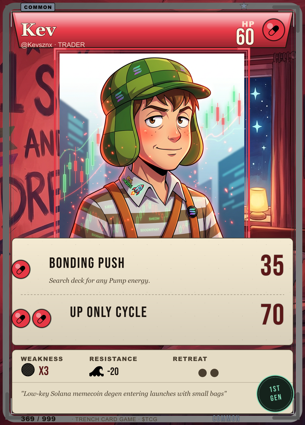 Trench Card 369 · Kev