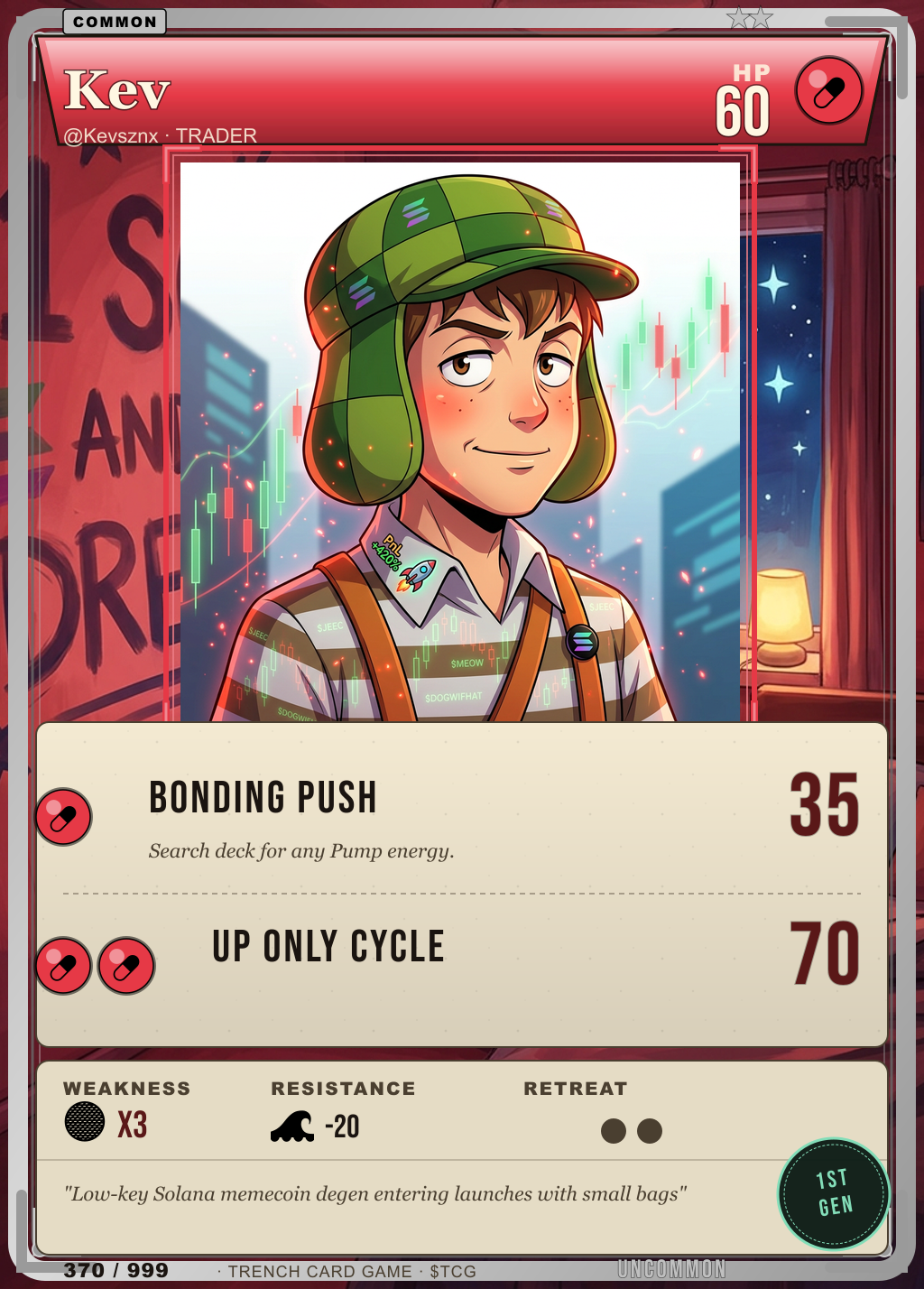 Trench Card 370 · Kev