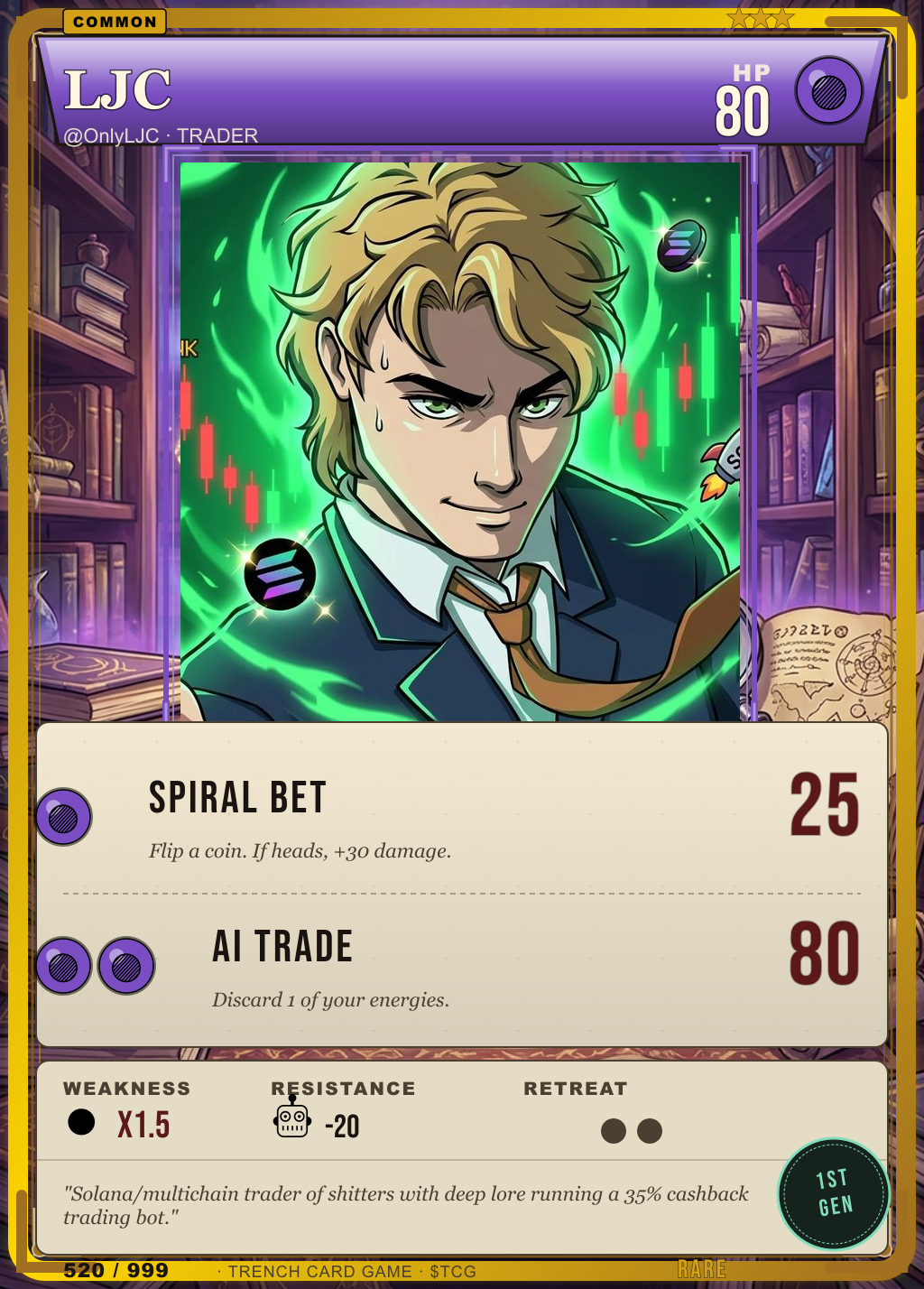 Trench Card 520 · LJC