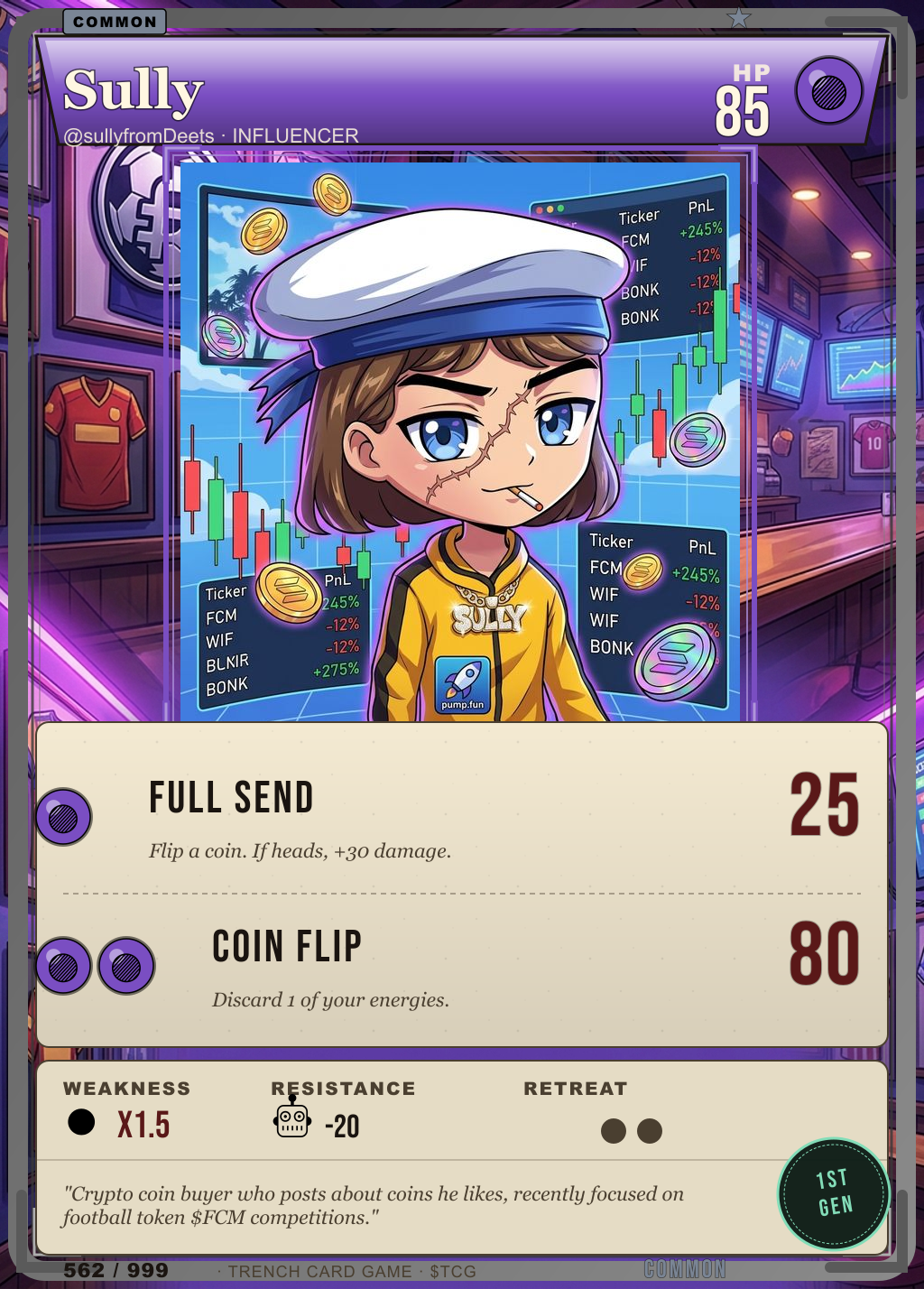 Trench Card 562 · Sully
