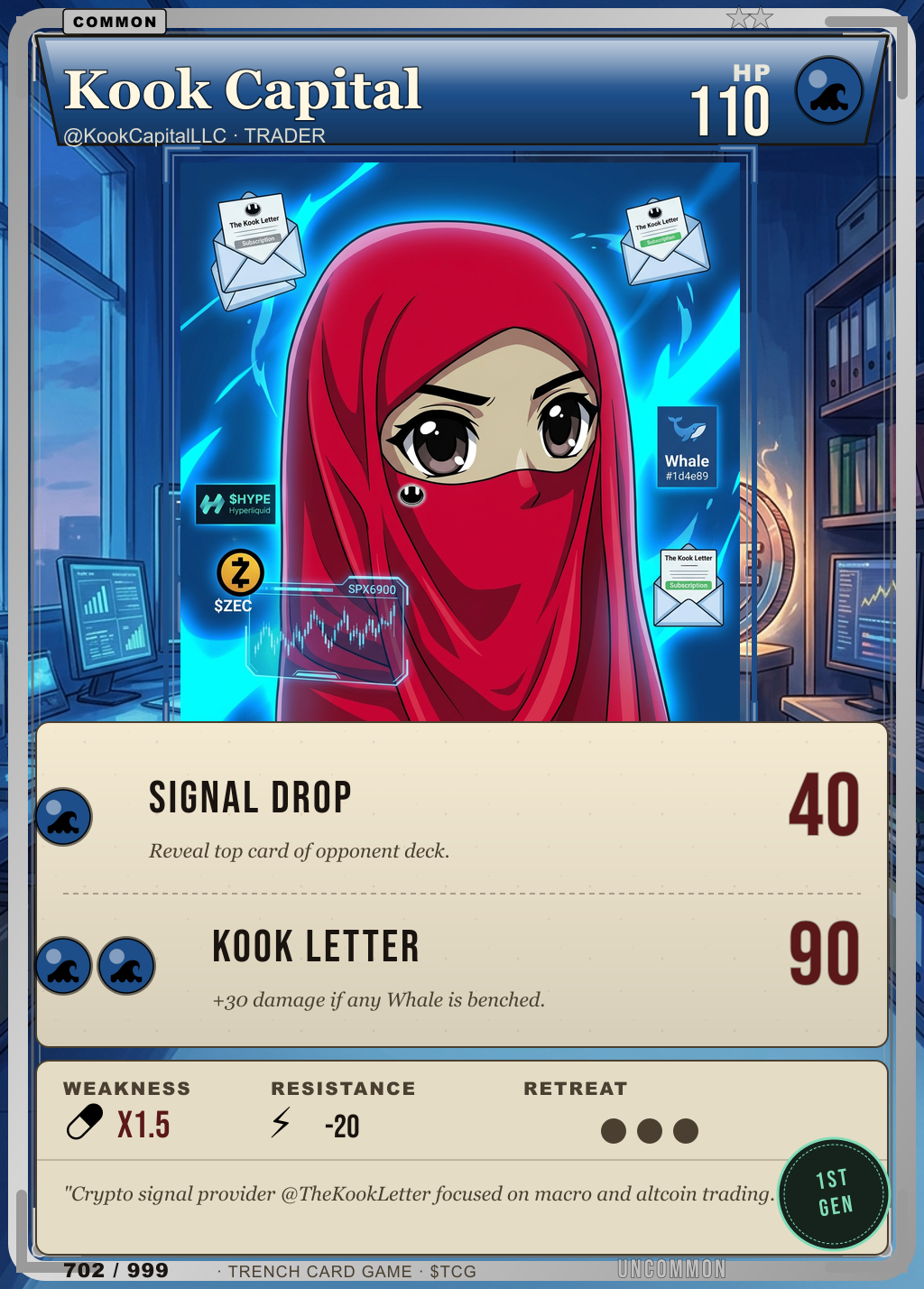 Trench Card 702 · Kook Capital