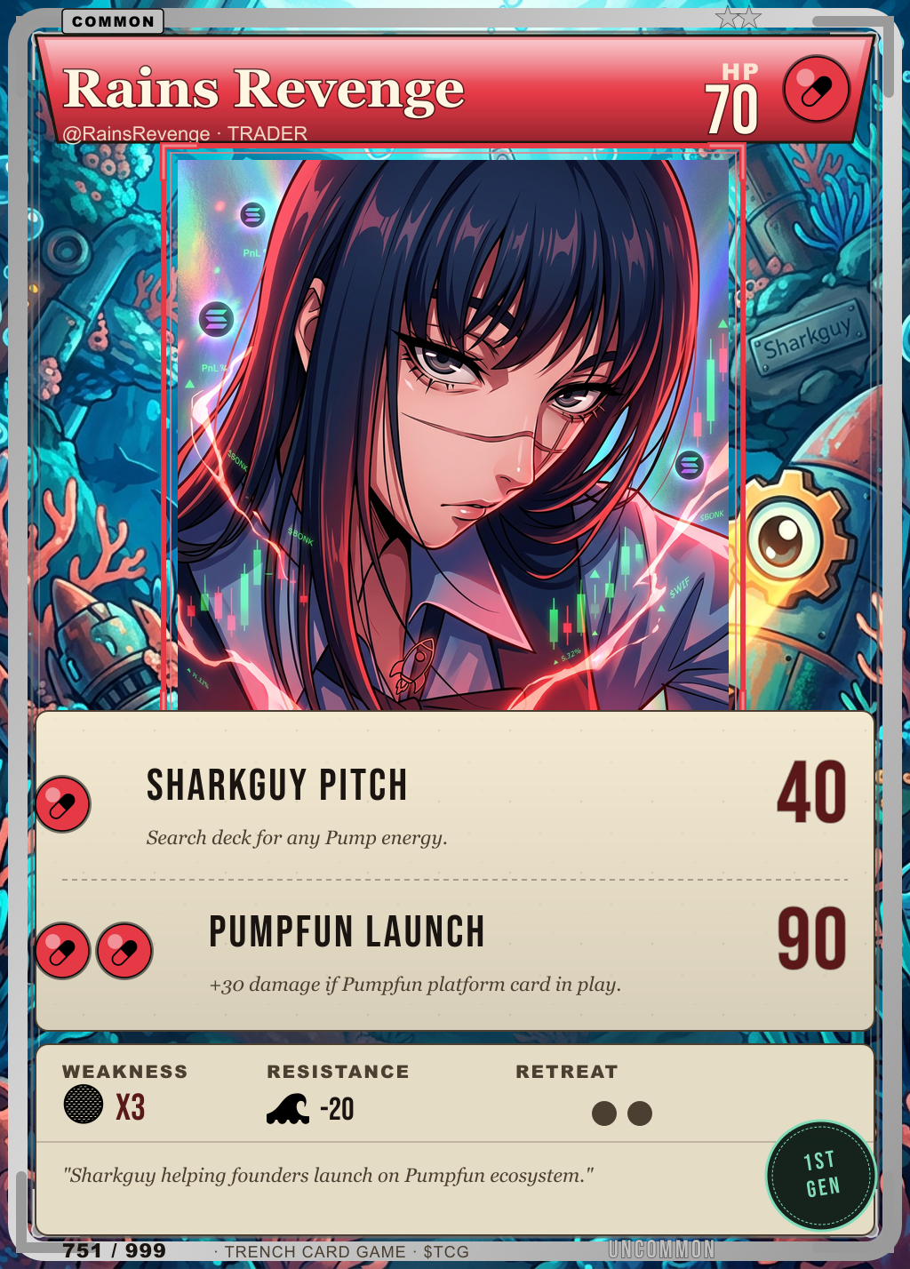 Trench Card 751 · Rains Revenge