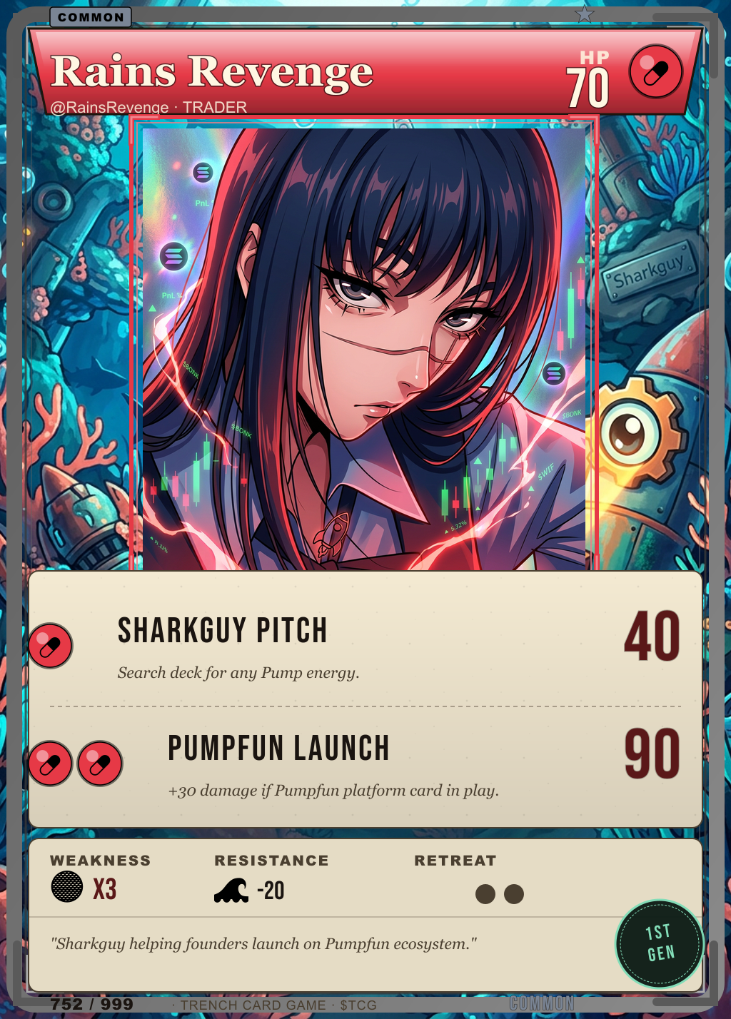 Trench Card 752 · Rains Revenge