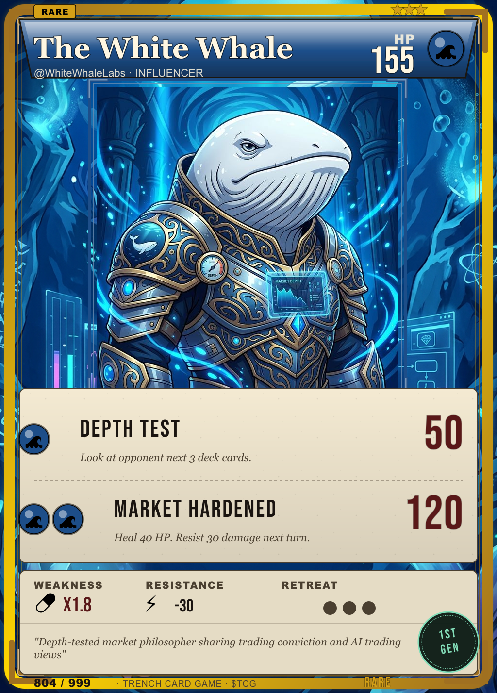 Trench Card 804 · The White Whale