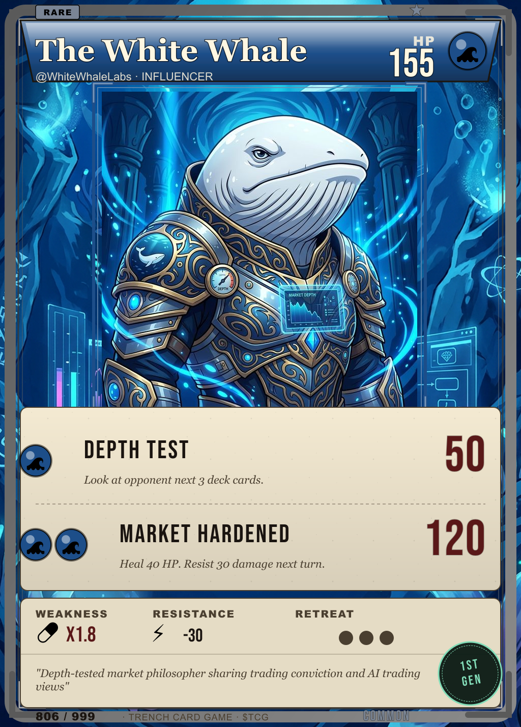 Trench Card 806 · The White Whale