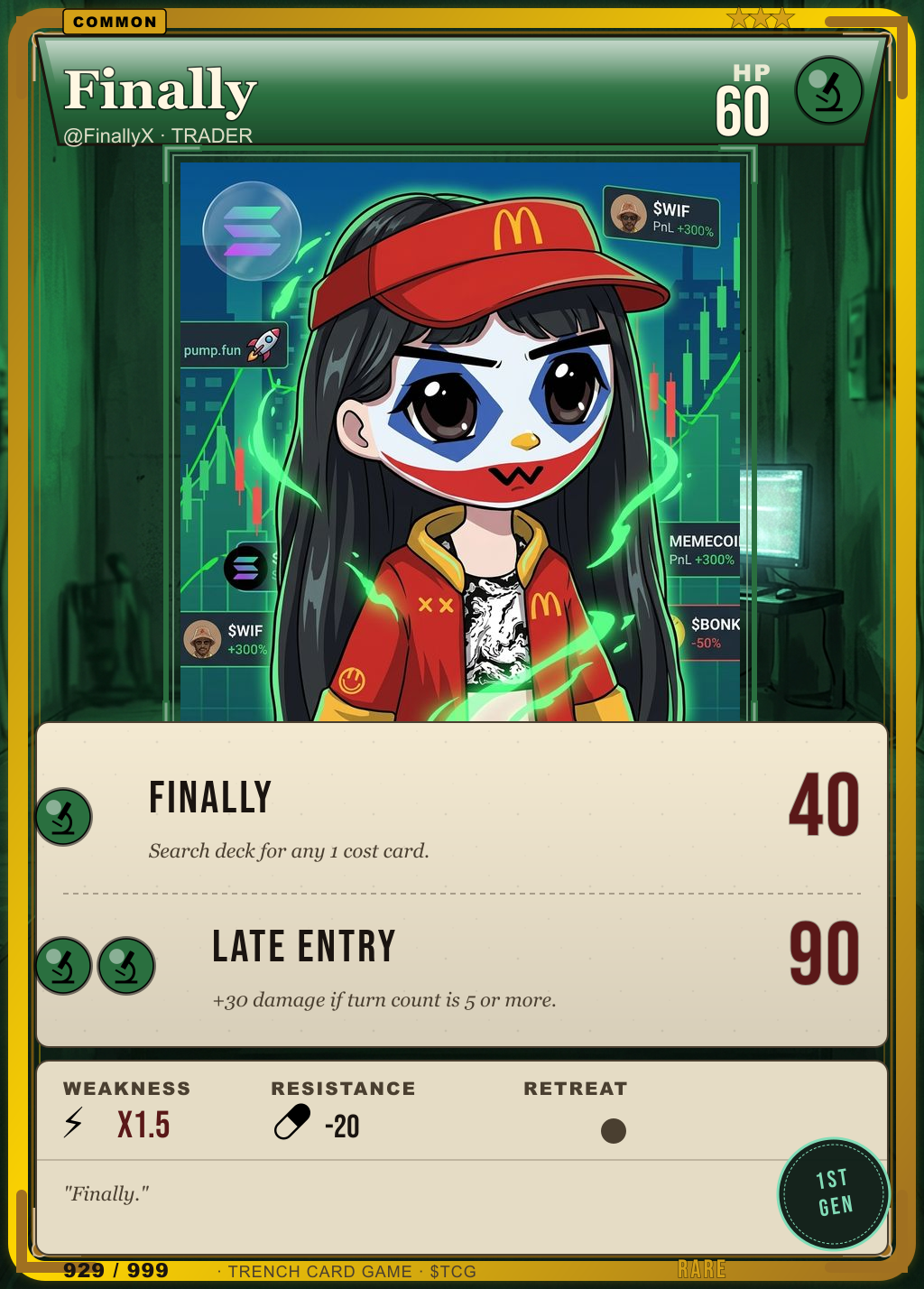 Trench Card 929 · Finally