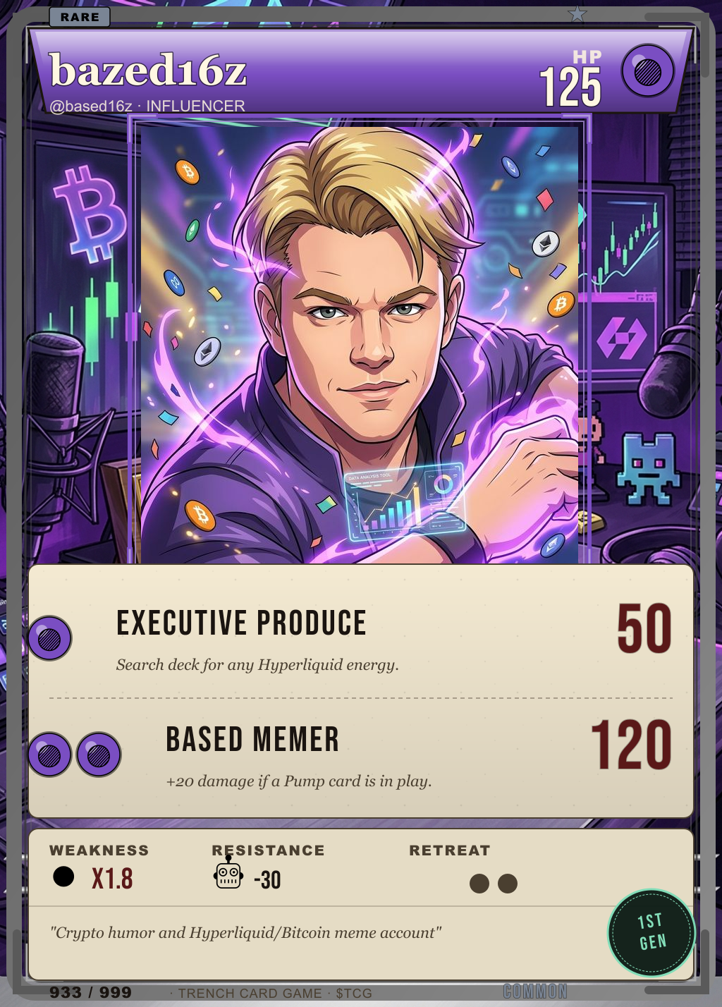 Trench Card 933 · bazed16z