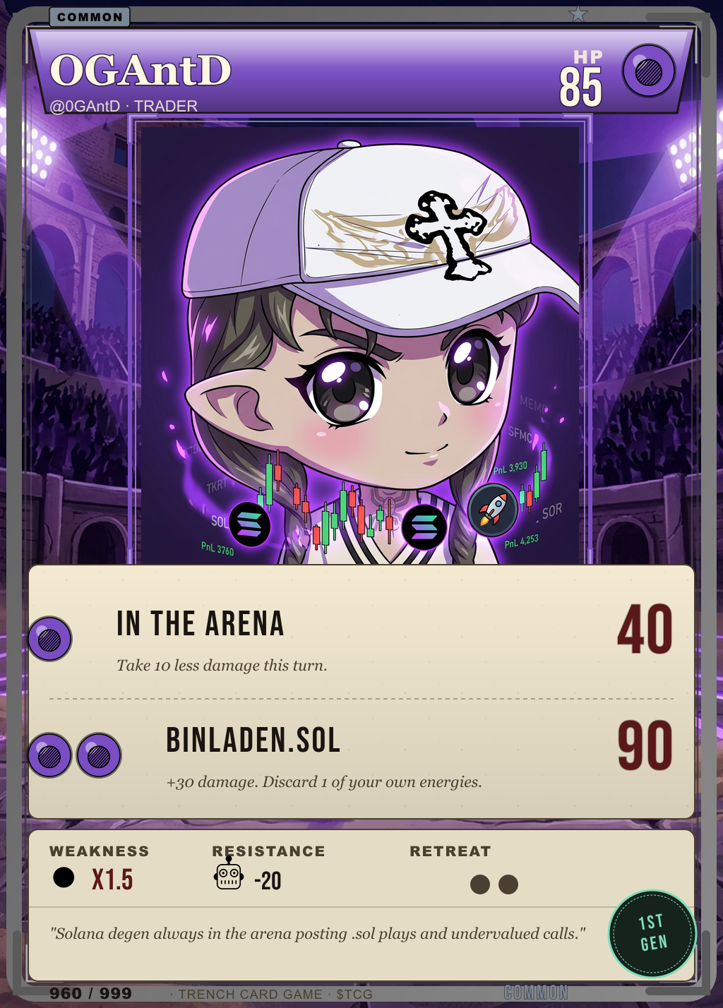 Trench Card 960 · OGAntD