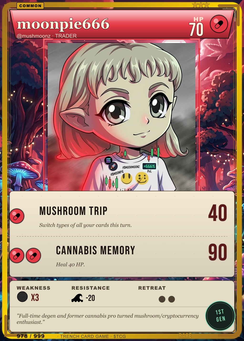 Trench Card 978 · moonpie666